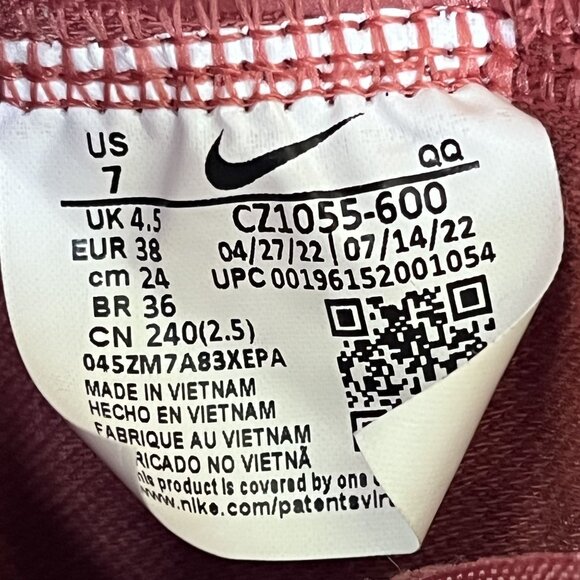 Nike Blazer Mid 77 Vintage Canyon Rust CZ1055-600 Women’s 7 EU 38 - Picture 3 of 9